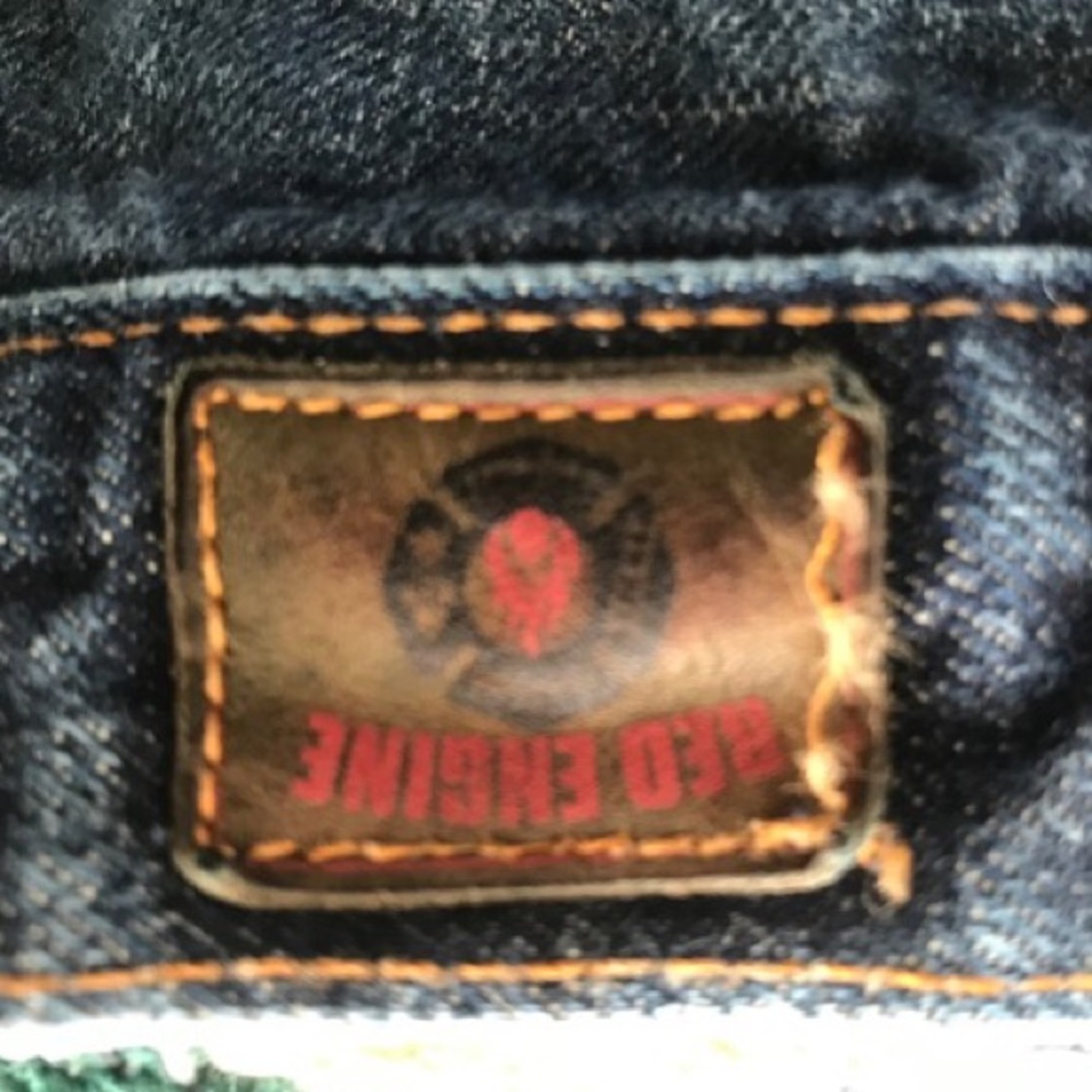 Red Engine jeans. - Picture 4 of 5